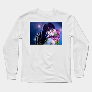 Kimetsu no yaiba - ObaMitsu kiss Long Sleeve T-Shirt